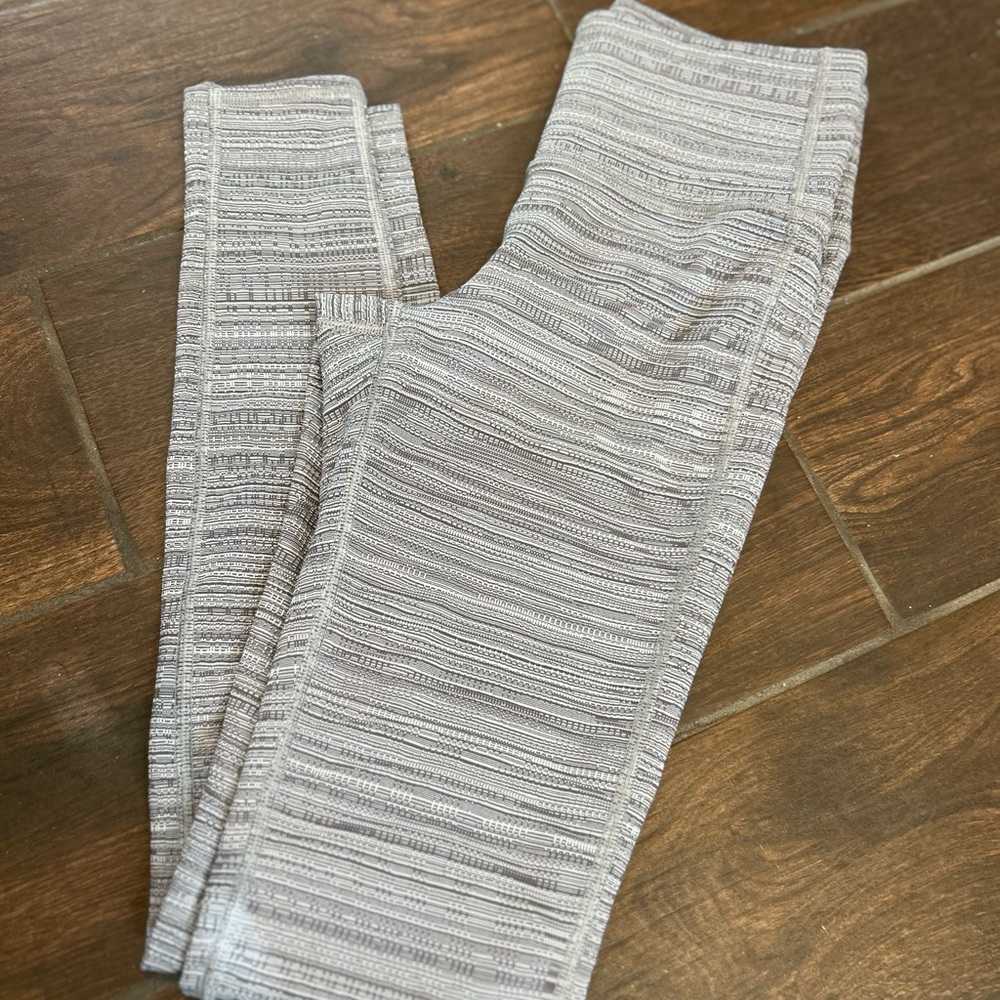 Athleta Gray Woven Leggings For Women